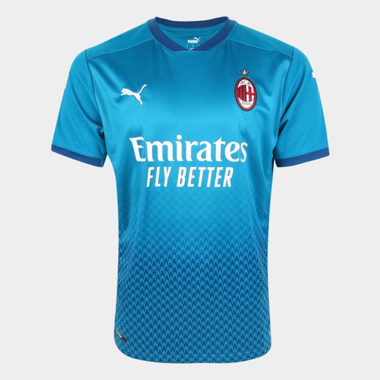 Camisa Milan Third 20/21 s/n° Torcedor Puma Masculina - Azul é ruim? Camisa Milan Third 20/21 s/n° Torcedor Puma Masculina - Azul é boa?