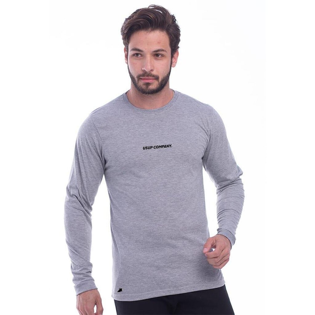 Camisa Moletom Manga Longa Para Frio Inverno Algodão Premium