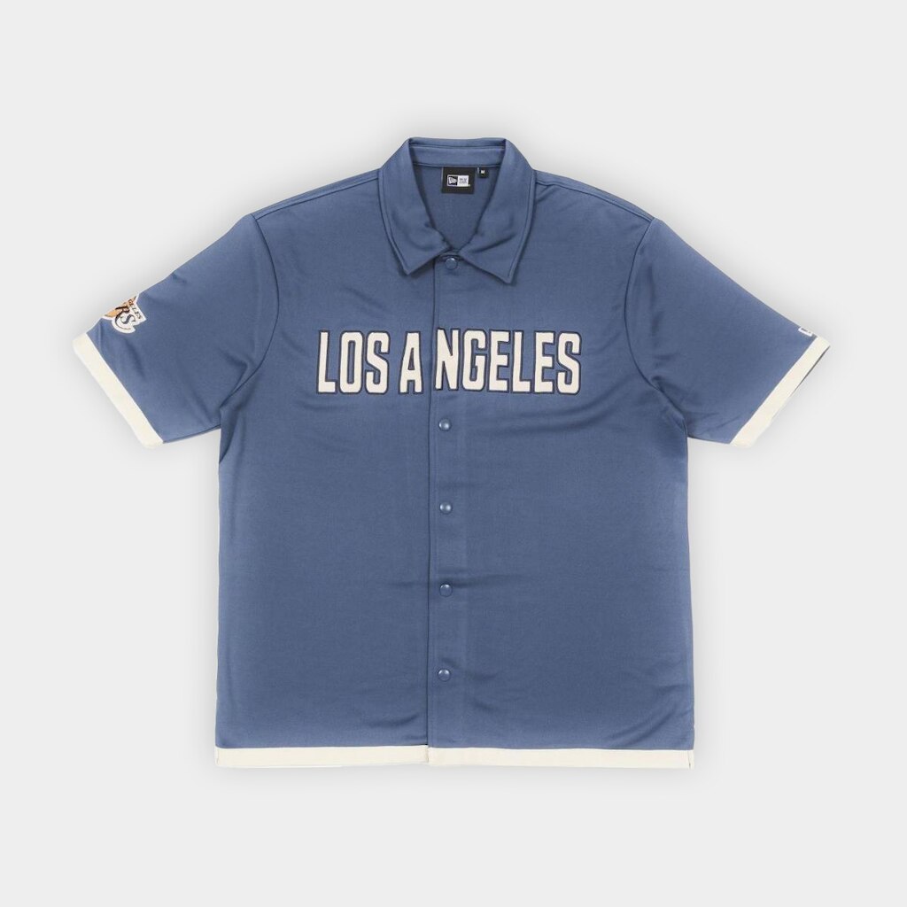 Camisa New era NBA Snap Button Shirt Loslak Min