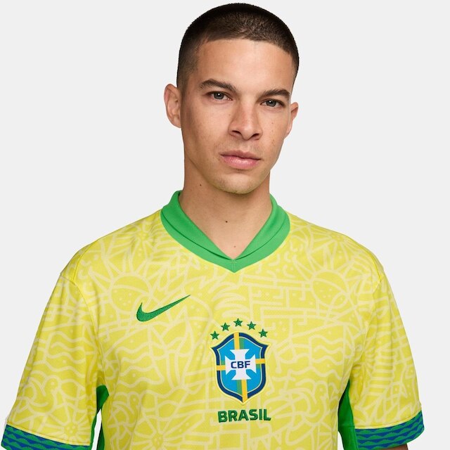 Camisa Nike Brasil I 2024/25 Torcedor Pro Masculina