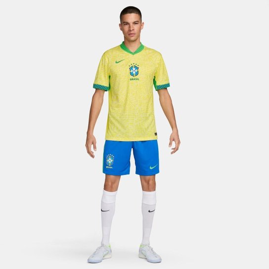 Camisa Nike Brasil I 2024/25 Torcedor Pro Masculina