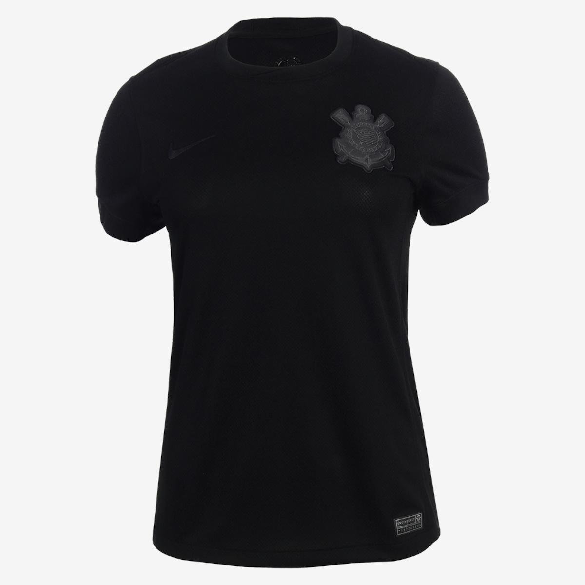 Camisa Preta Camisa Do Corinthians Feminina Netshoes Camisa Nike