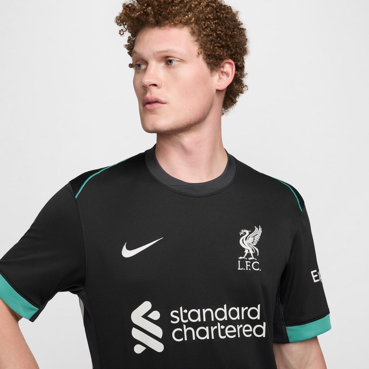 Camisa Nike Liverpool II 2024/25 Torcedor Pro Masculina - Bege