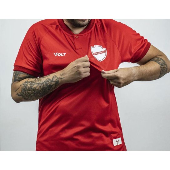 Camisa Oficial Vila Nova Jogo 1 24-25 - Masculina