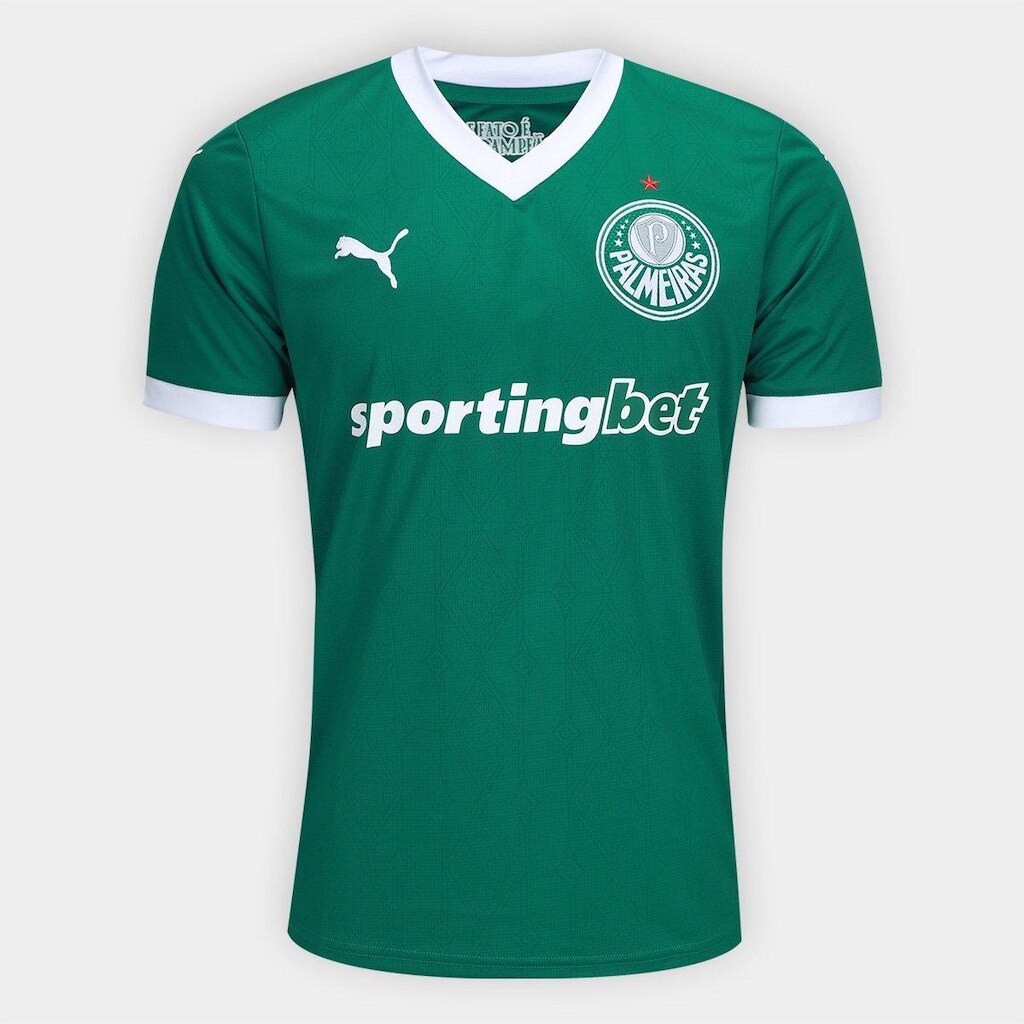 Camisa Palmeiras I 25/26 s/n Torcedor Puma Masculina