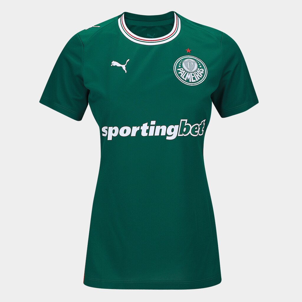 Camisa Palmeiras I 26/27 s/n Jogador Puma Feminina