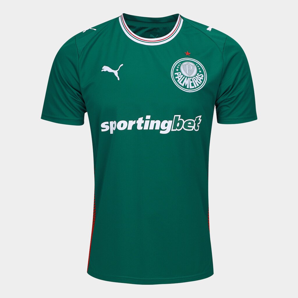 Camisa Palmeiras I 26/27 s/n Torcedor Puma Masculina
