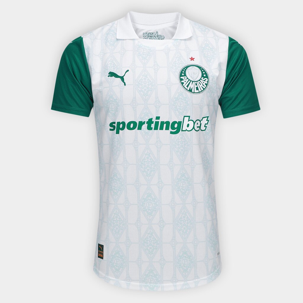 Camisa Palmeiras II 25/26 s/n Jogador Puma Masculina