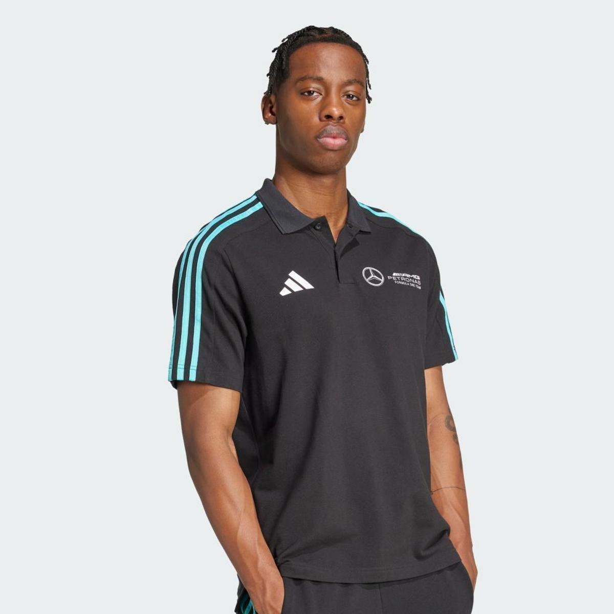 ◈ adidas × Mercedes-AMG / ポロシャツ Black L Loja de Artigos Esportivos Online | Clube Netshoes