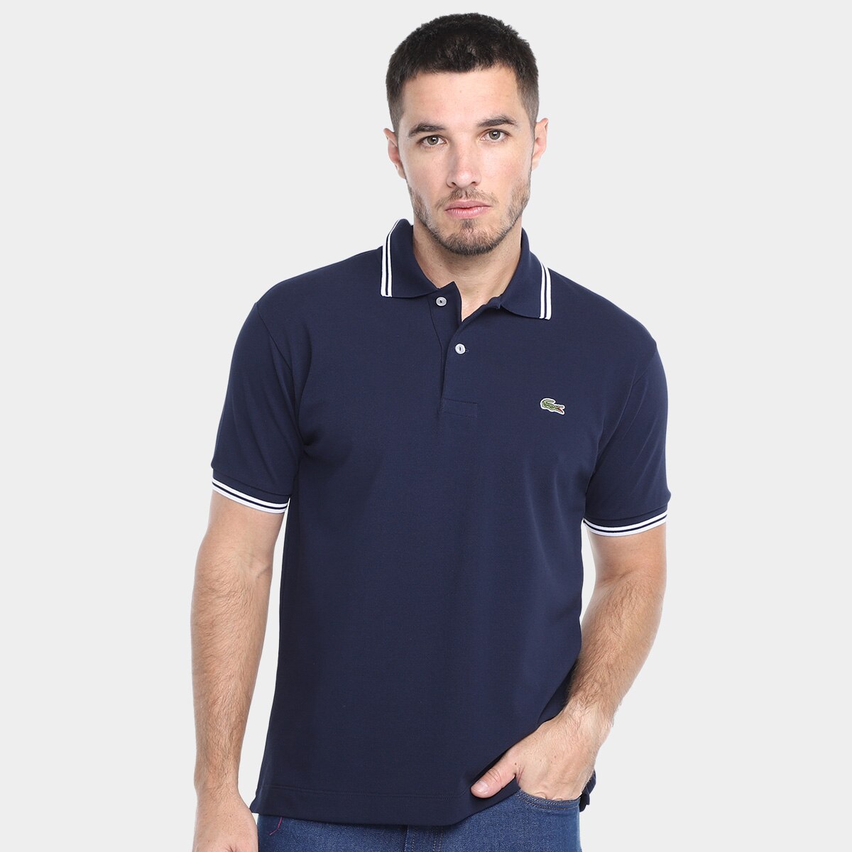 Camisa Polo Lacoste Casual Masculina
