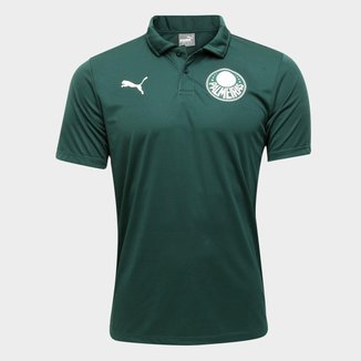 Camisa Polo Palmeiras Viagem 20/21 Puma Masculina