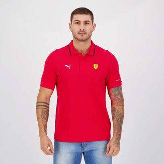 Camisa Polo Puma Ferrari Race Masculina