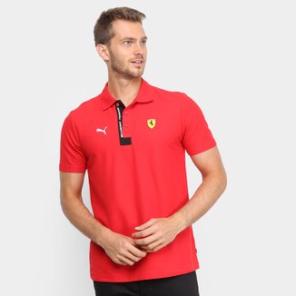 Camisa Polo Puma Scuderia Ferrari Masculina