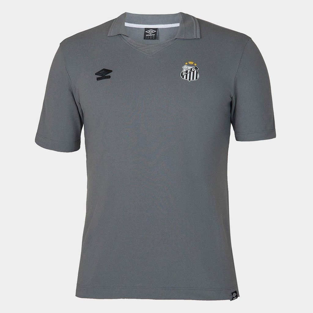 Camisa Polo Santos 25/26 Viagem Umbro Masculina