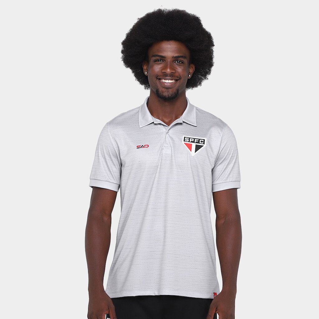 Camisa Polo São Paulo Masculina