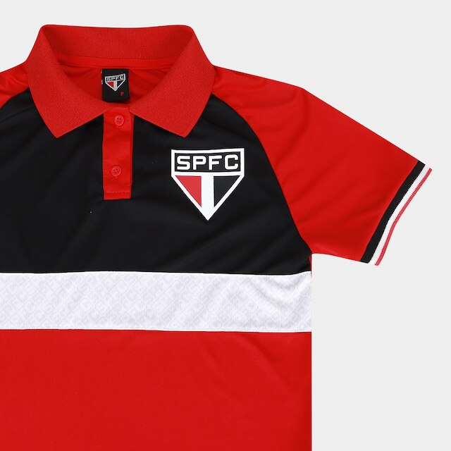 Camisa Polo São Paulo Triple Feminina