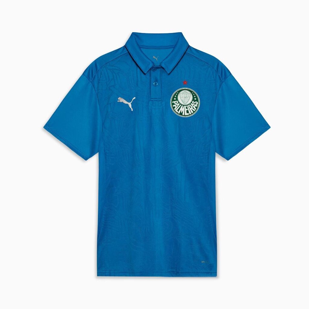 Camisa Polo Treino Palmeiras 25/26 s/n Puma Masculina