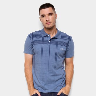 Camisa Polo Ultimato Meia Malha Estampada Masculina