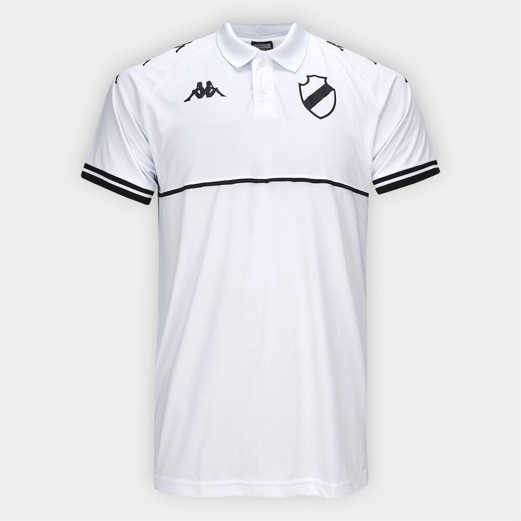 Camisa Polo Vasco Monochromatic Kappa Masculina