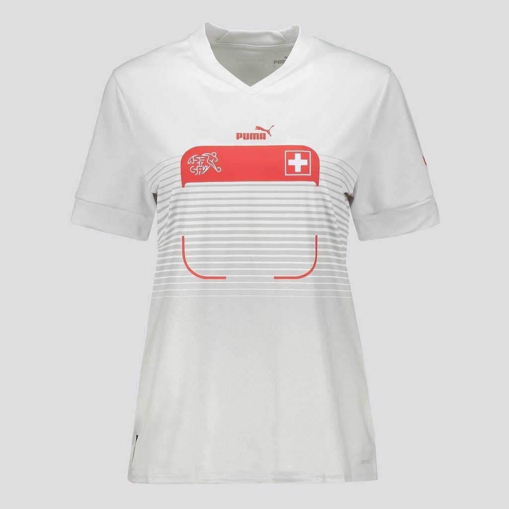 Camisa Puma Suíça Away 2022 Feminina