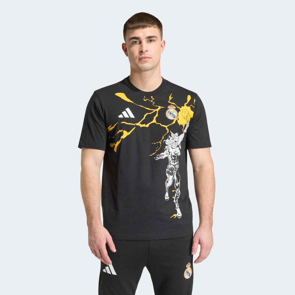 Camisa Real Madrid Marvel Torcedor Adidas Masculina