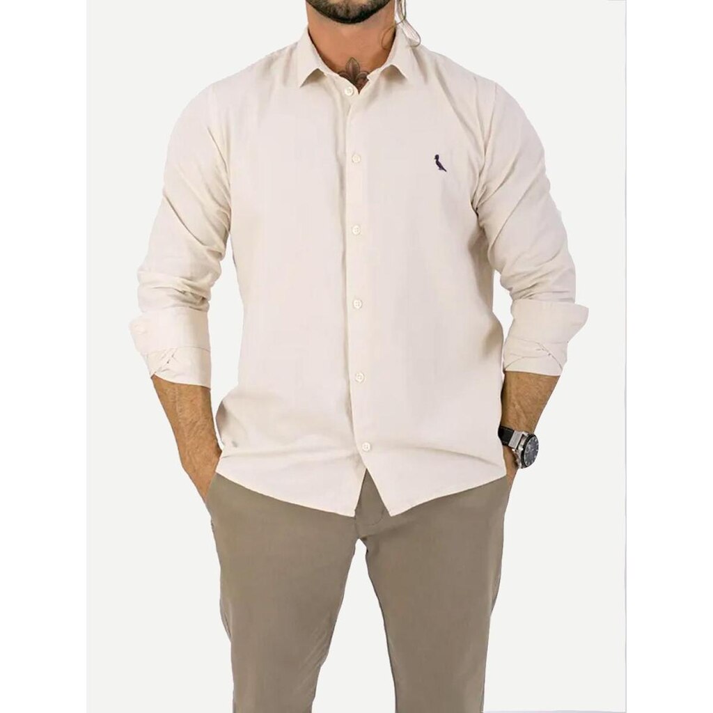 Camisa Reserva Masculina Nova Paraty Cinza Concreto