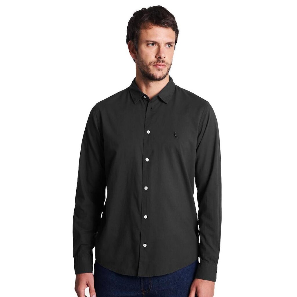 Camisa Reserva Masculina Nova Paraty Preta
