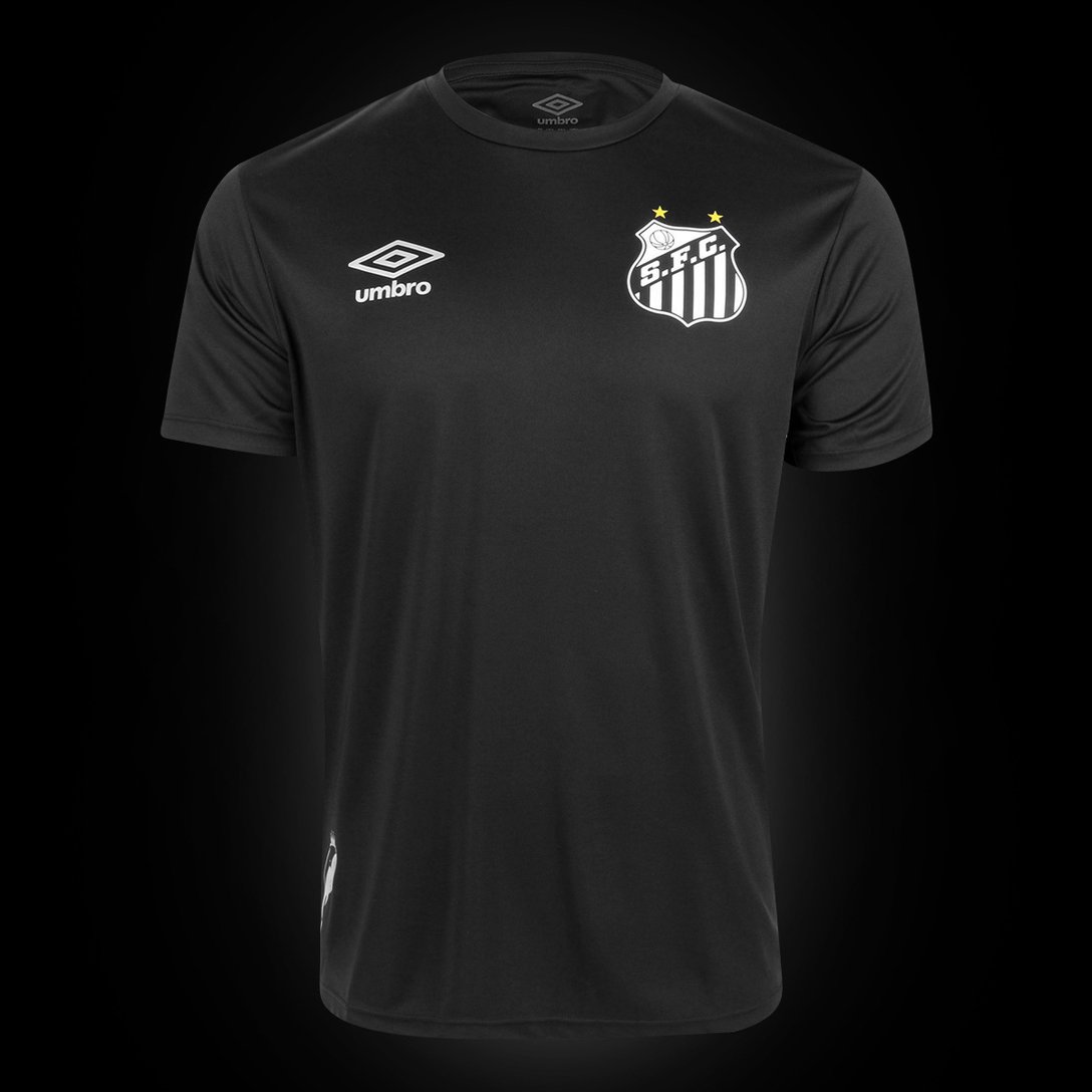 Camisa Santos Black Edição Limitada 20/21 s/n° Torcerdor Umbro