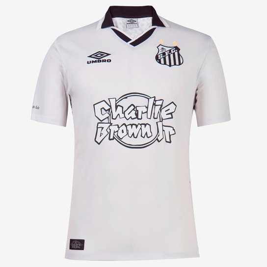 Camisa Santos Charlie Brown Jr. Dias de Glória Umbro Masculina - Branco é ruim? Camisa Santos Charlie Brown Jr. Dias de Glória Umbro Masculina - Branco é boa?