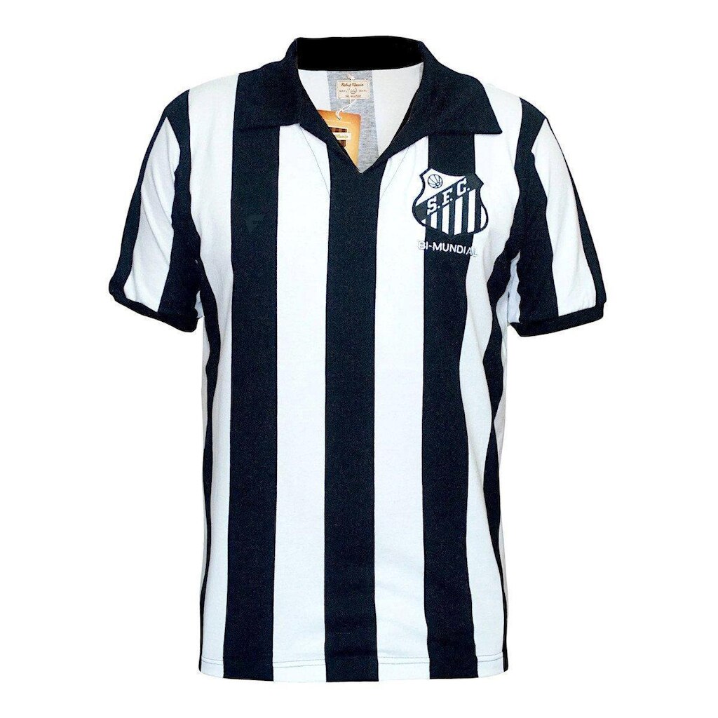 Camisa Santos II 1963 Bi Mundial Masculino