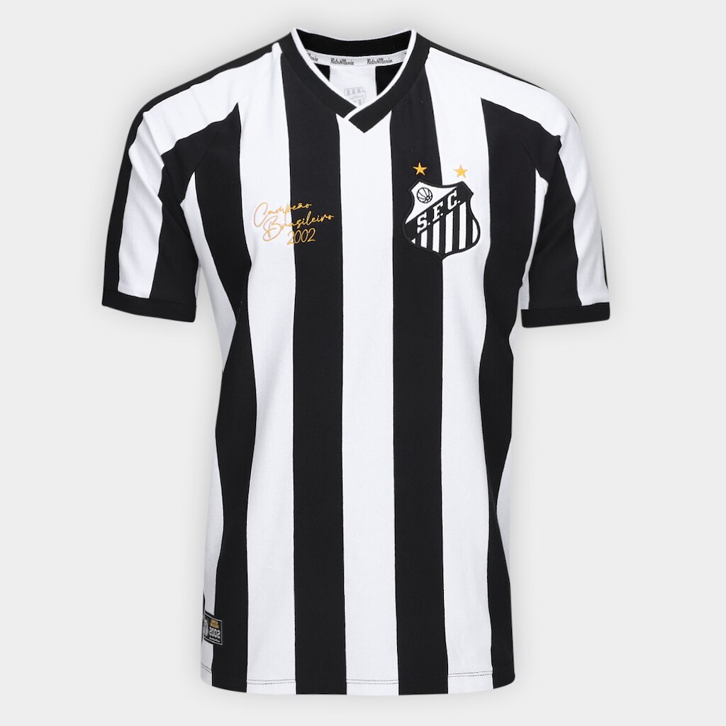 Camisa Santos RetrôMania 2002 Masculina