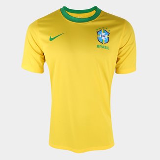 Camisa Seleção Brasil I 20/21 s/n° Estádio Nike Masculina