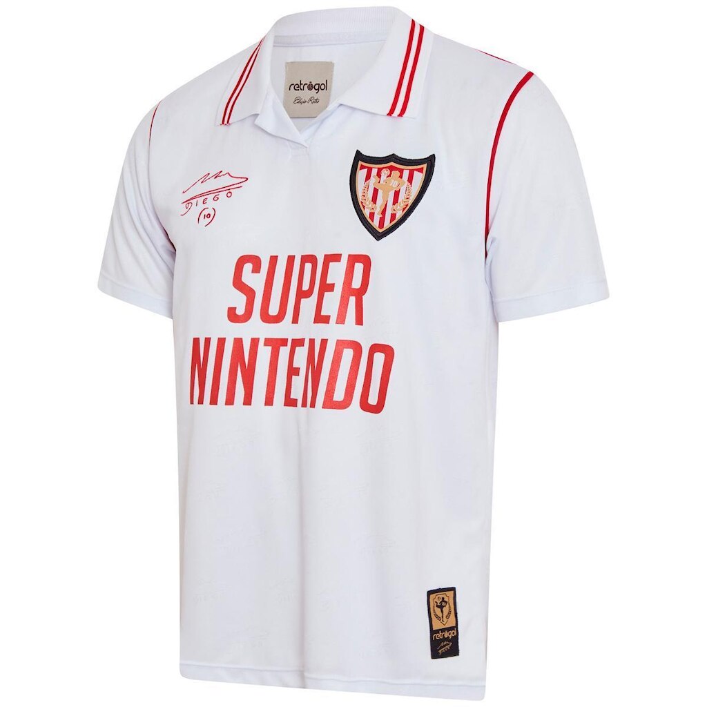 Camisa Sevilla Retrô Maradona Masculina