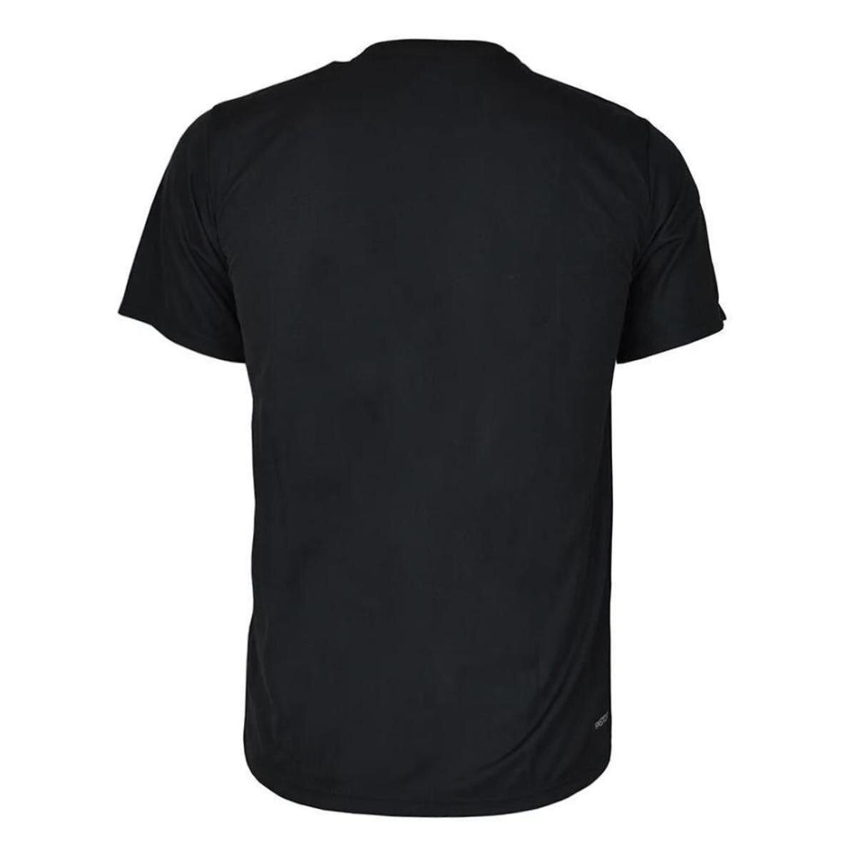 Camisa Speedo T-shirt Essential Interlock Masculina - Preto