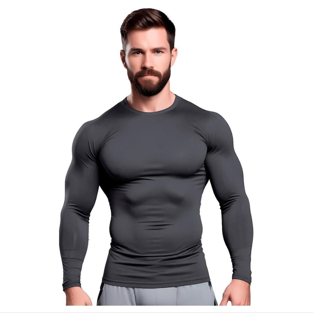 Camisa Térmica de Compressão Proteção UV Extreme Thermo