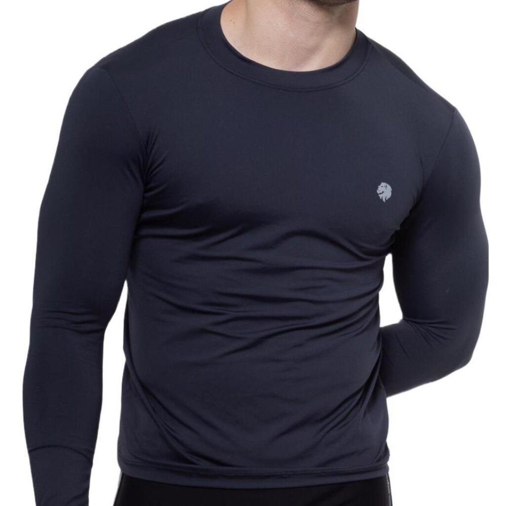 Camisa Térmica Masculina Uv 50+ Segunda Pele Proteção Solar