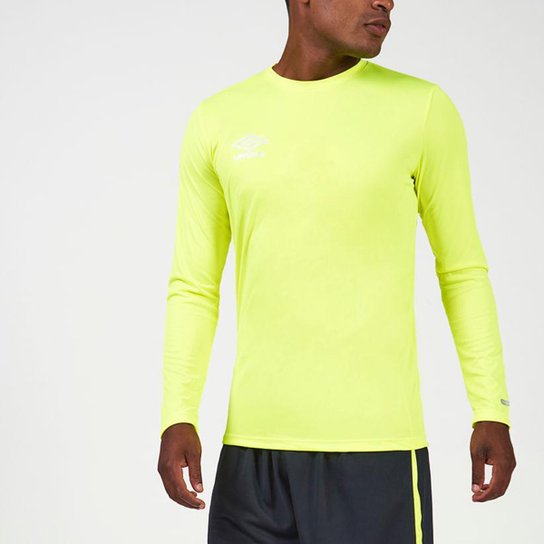 Camisa Umbro Basic Uv Manga Longa Masculina