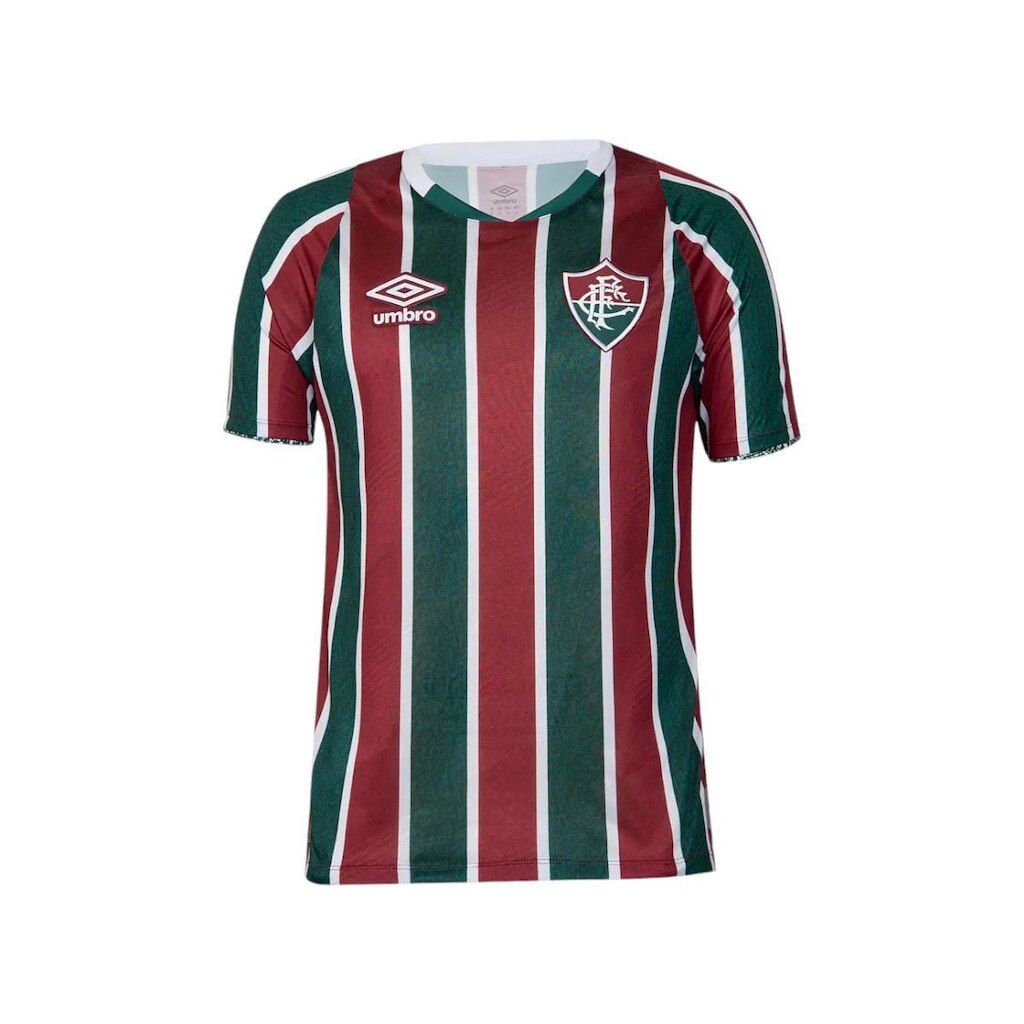 Camisa Umbro Fluminense Oficial 1 2024 Torcedor Masculina