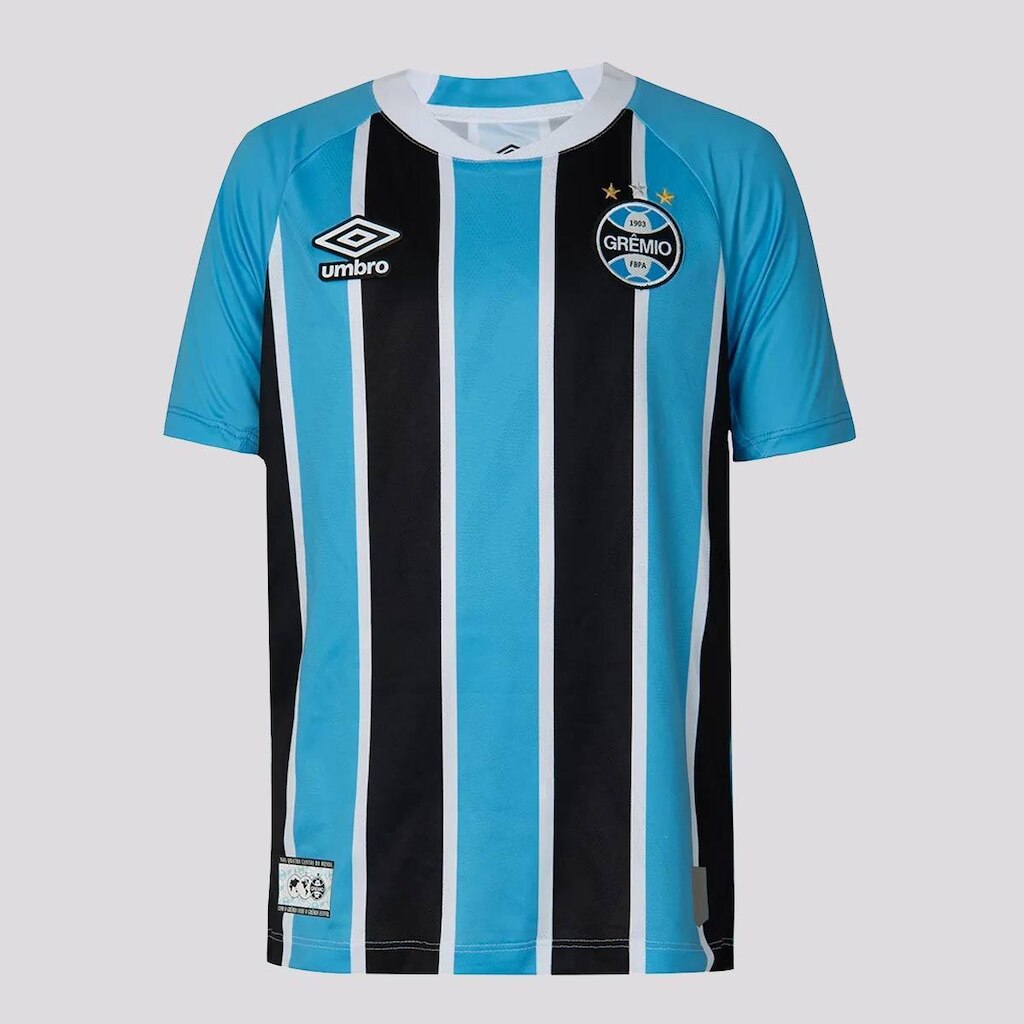 Camisa Umbro Grêmio I 2025 Juvenil