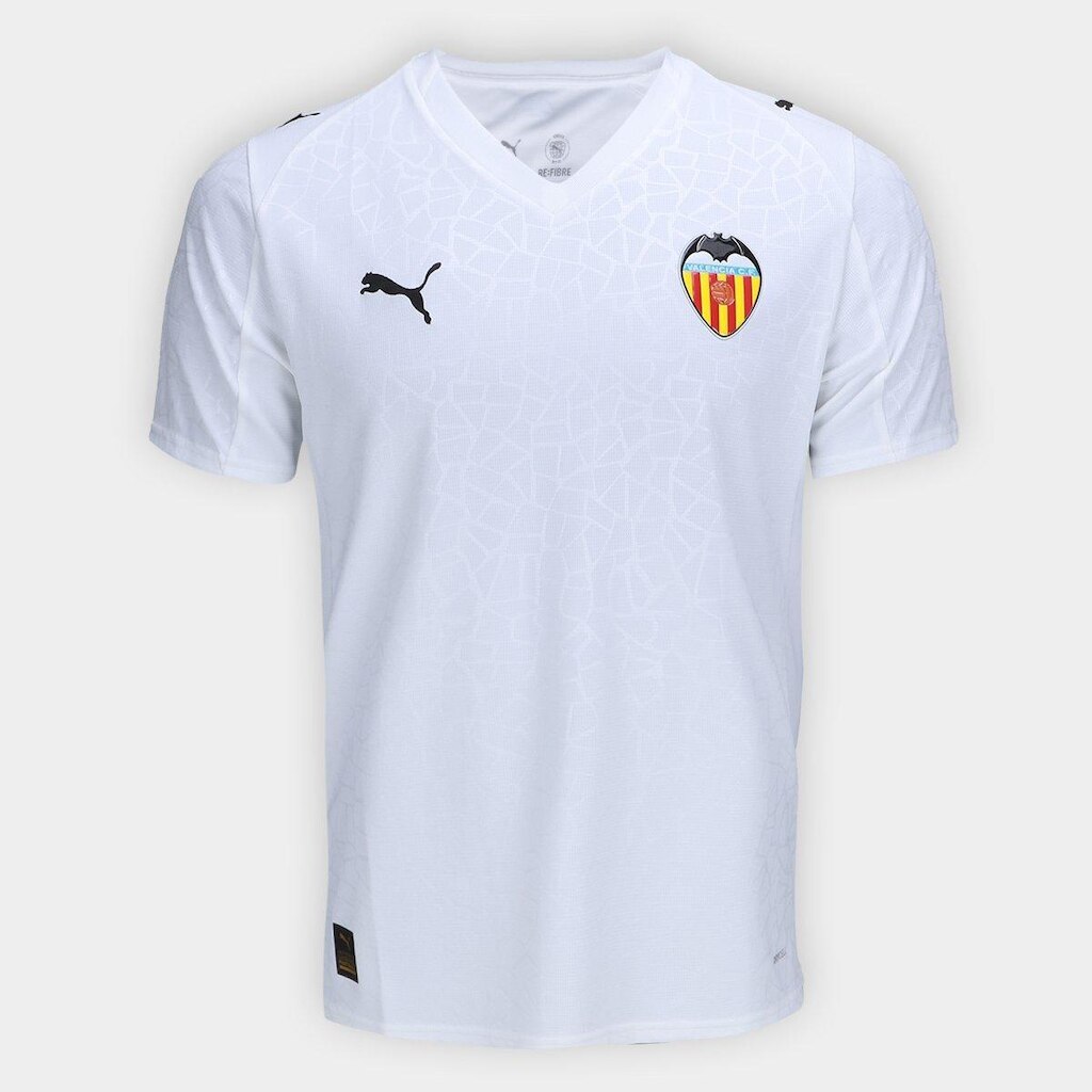 Camisa Valencia Home 25/26 s/n Torcedor Puma Masculina