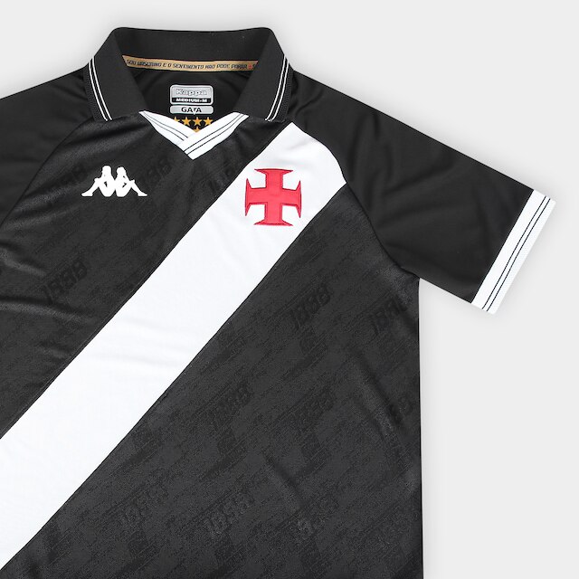 Camisa Vasco I 25/26 s/n Jogador Kappa Feminino