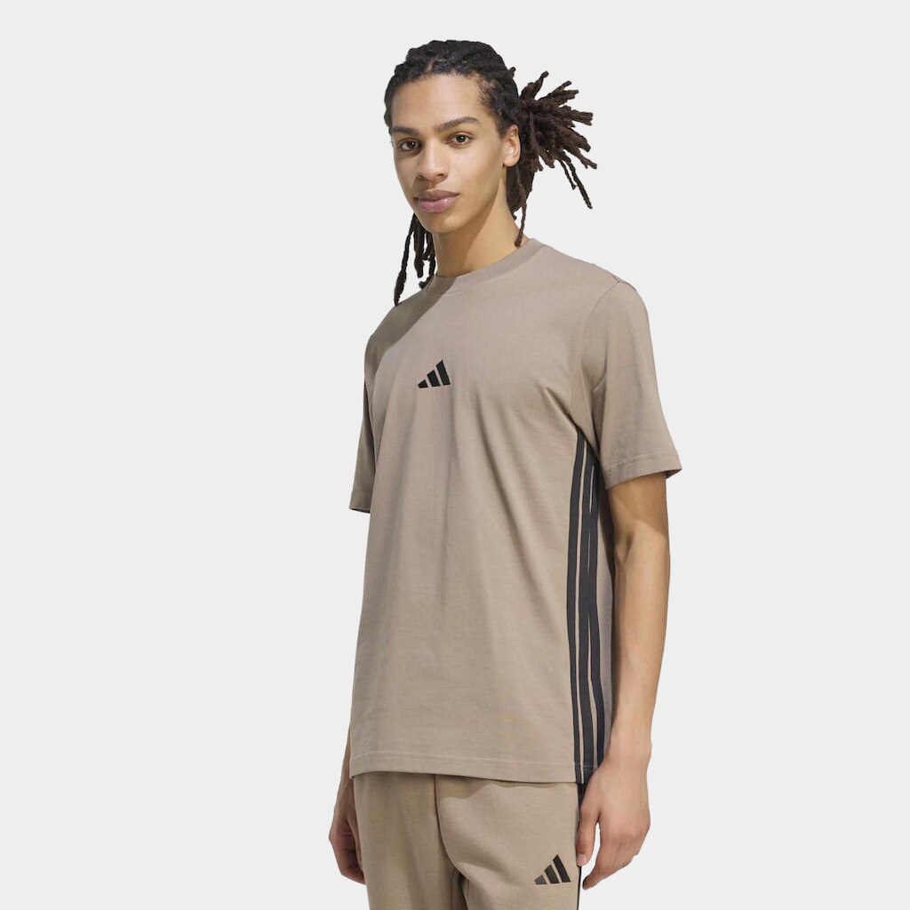 Camiseta Adidas 3 Listras Stretch Masculina