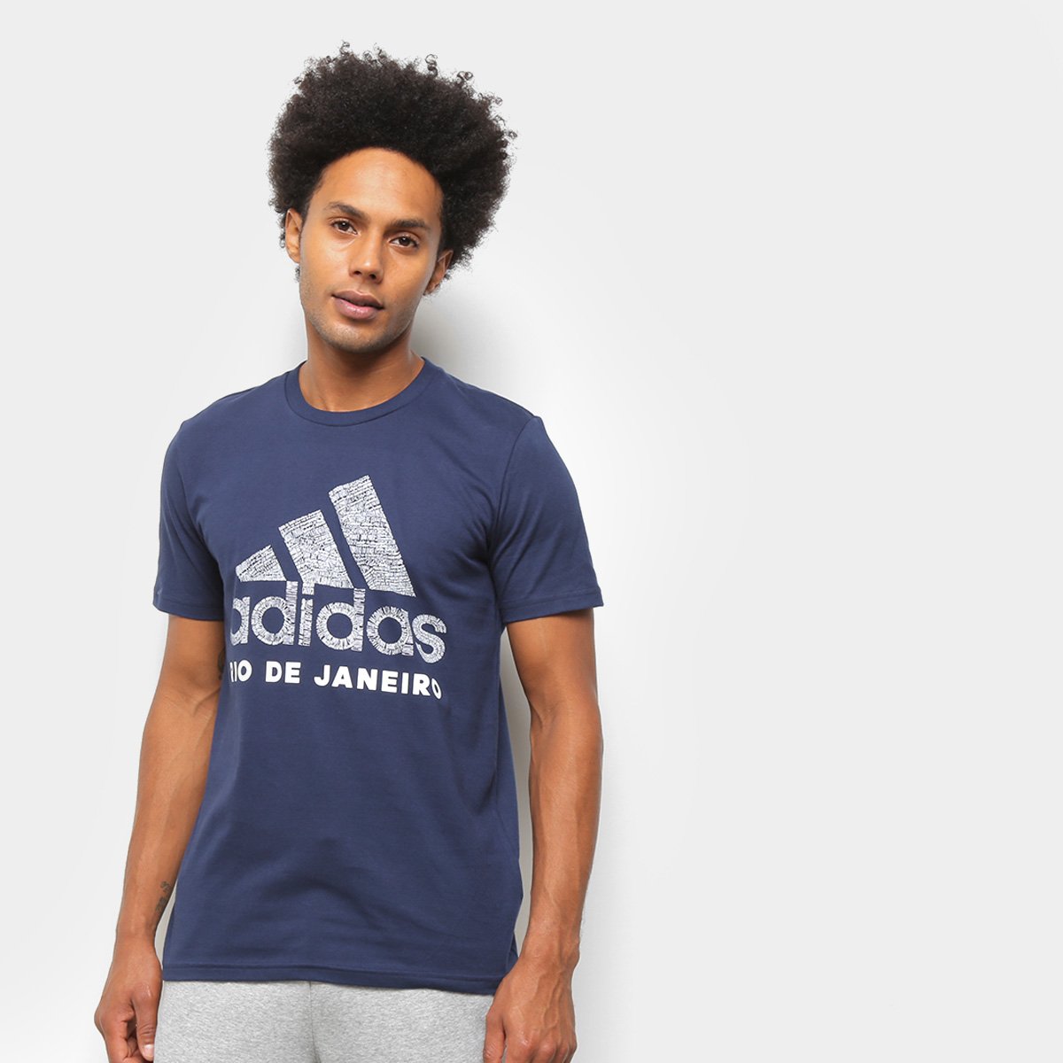 Camiseta Adidas Cidade RJ Masculina - Main Image