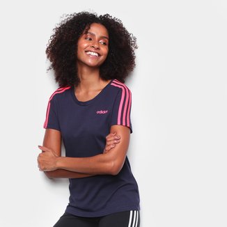 Camiseta Adidas Essentials 3S Slim Feminina