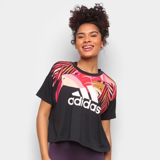 Camiseta Adidas Farm Rio Tucano Feminina