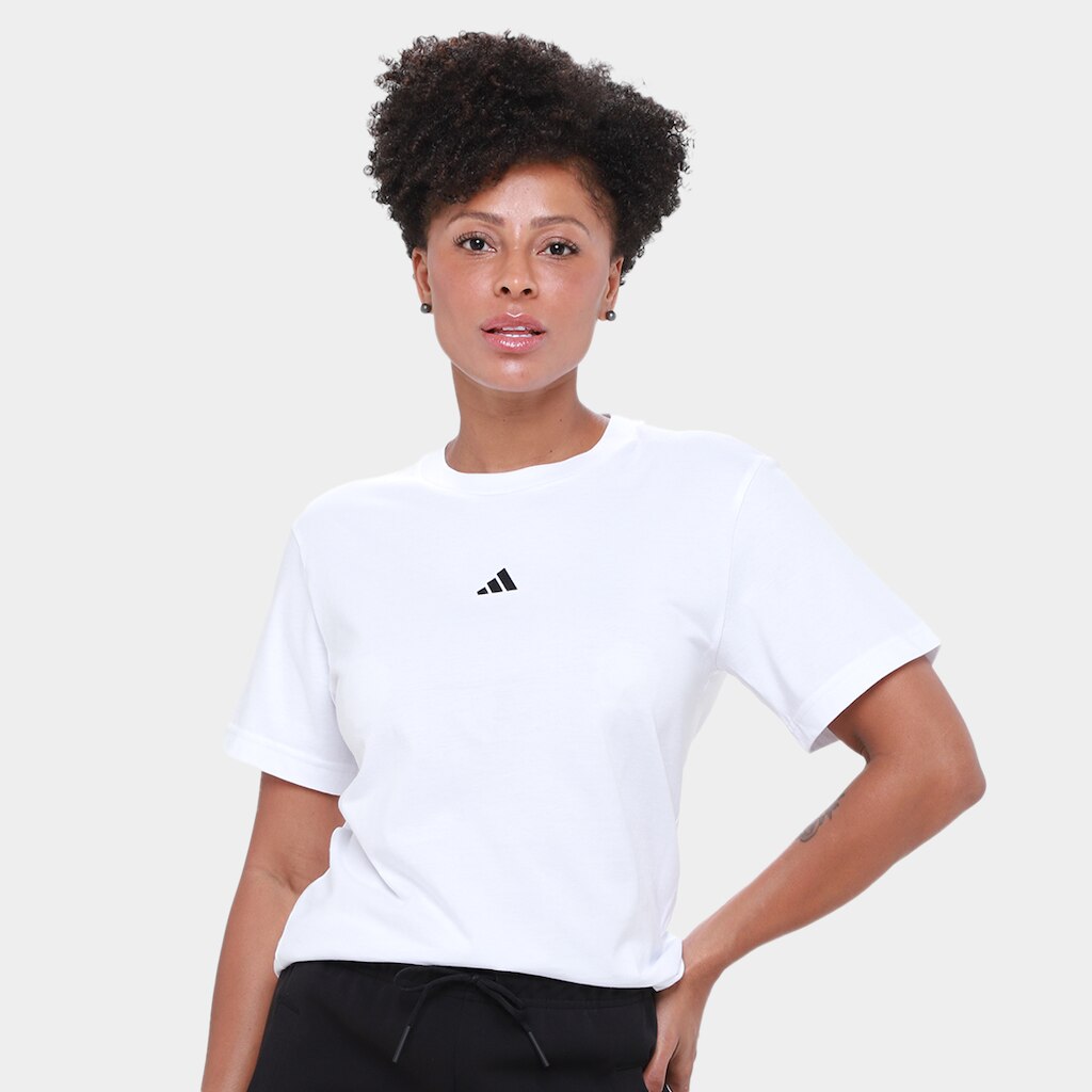Camiseta Adidas Logo Feminina