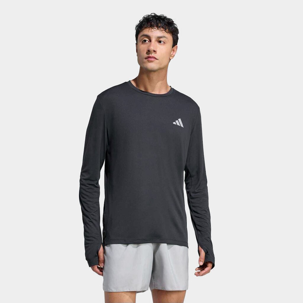 Camiseta Adidas Manga Longa Essentials Masculina
