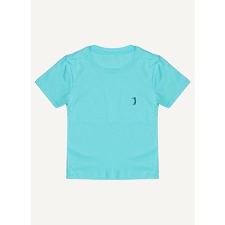 Camiseta Aleatory Infantil Básica New Azul
