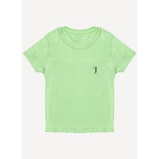 Camiseta Aleatory Infantil Básica New Verde