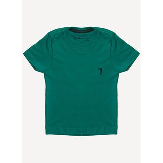 Camiseta Aleatory Infantil Básica New Verde